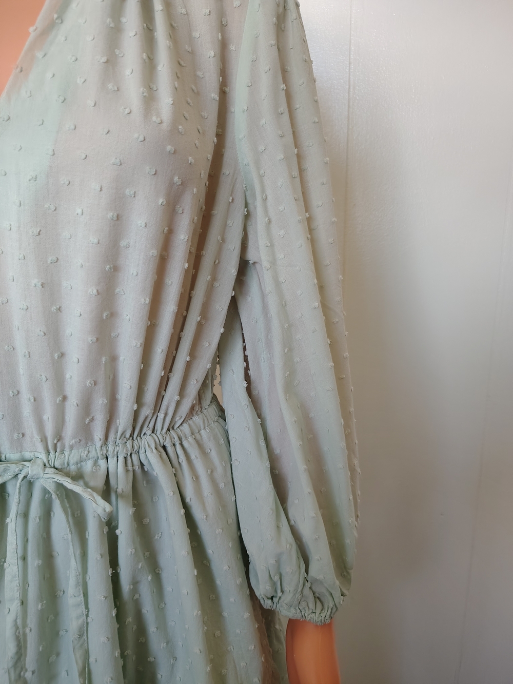 a new day Mint Tiered V-Neck Maxi Dress - Picture 4 of 14